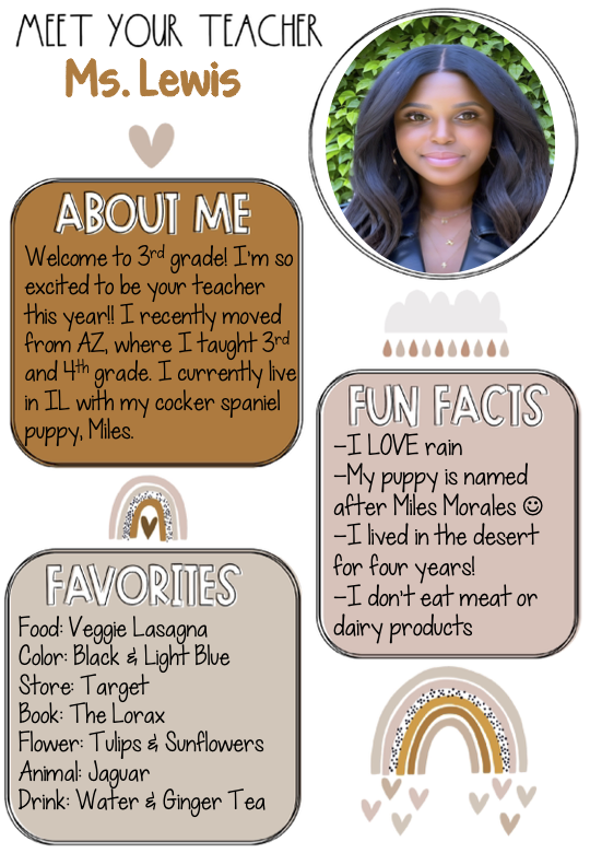 Meet the Teacher Letter